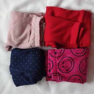 Bundle of cozy leggings Gap Carter's Primary